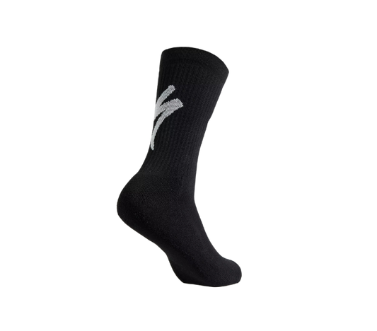 CALCETIN TECHNO MTB TALL LOGO